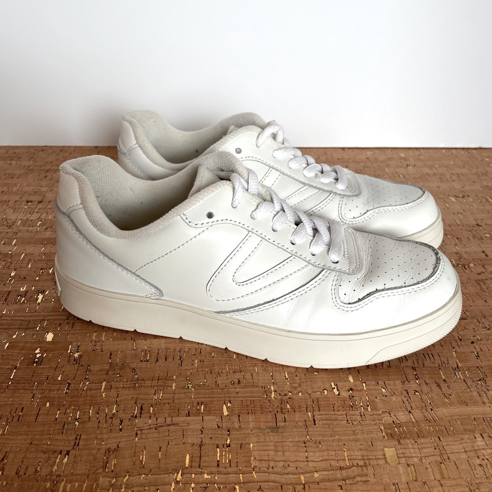 Tretorn White Leather Shoes Womens 7